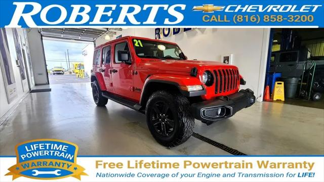 2021 Jeep Wrangler Unlimited Sahara Altitude for sale in Platte City, MO