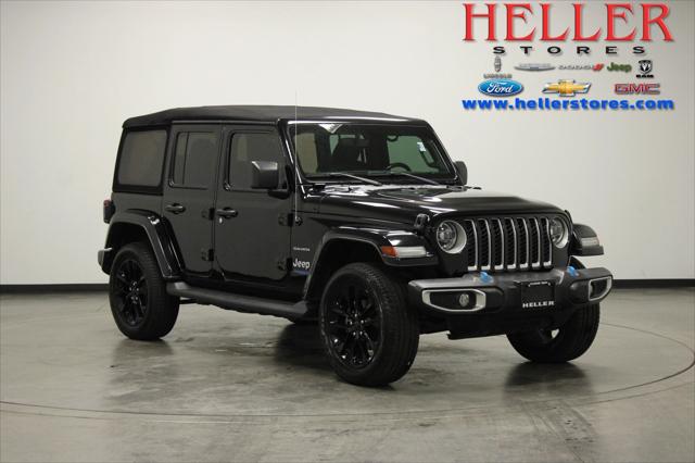 2022 Jeep Wrangler 4xe Unlimited Sahara 4x4 for sale in Pontiac, IL
