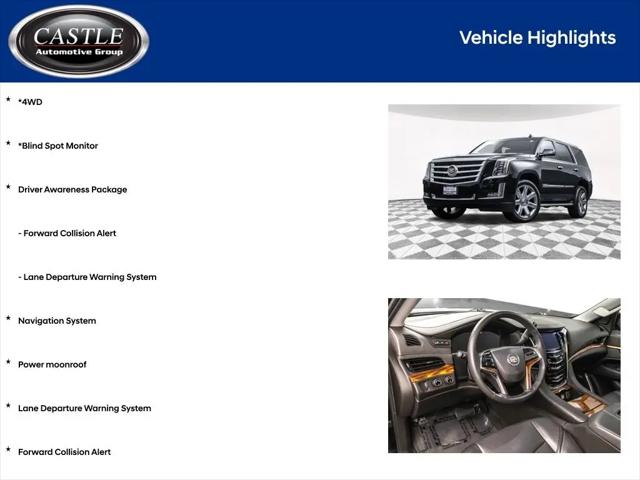 2015 Cadillac Escalade Luxury