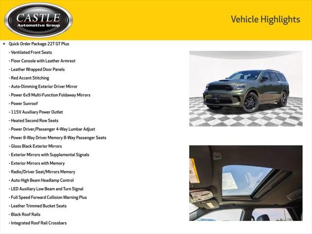 2026 Dodge Durango GT Plus AWD HEMI V8