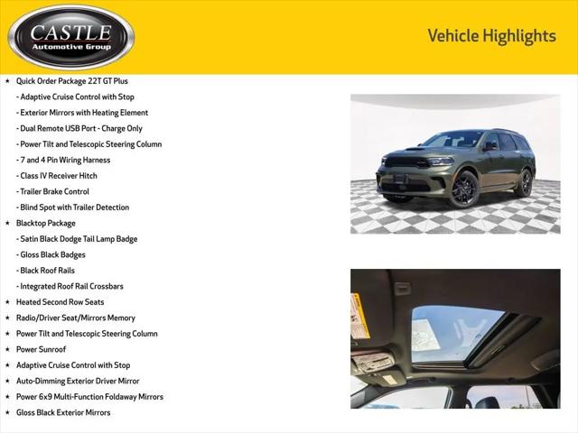 2026 Dodge Durango GT Plus AWD HEMI V8