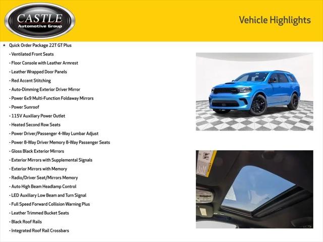 2026 Dodge Durango GT Plus AWD HEMI V8