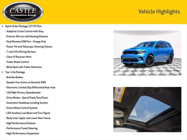 2026 Dodge Durango GT Plus AWD HEMI V8