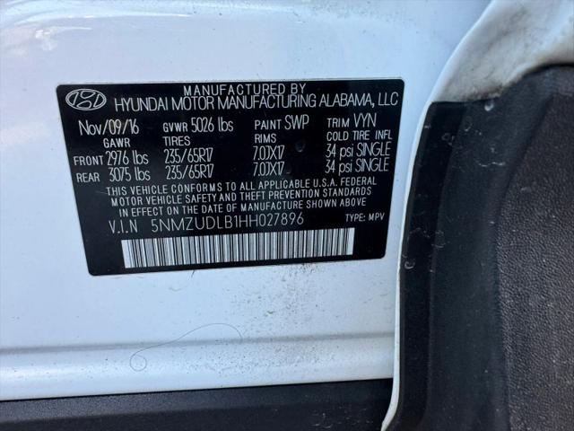 2017 Hyundai Santa Fe Sport 2.4L