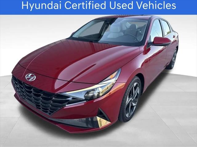 2023 Hyundai Elantra Hybrid Limited for sale in Edmond, OK