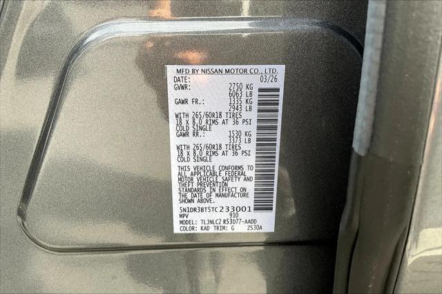 2026 Nissan Pathfinder Rock Creek