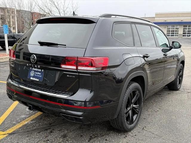 2023 Volkswagen Atlas 3.6L V6 SEL R-Line Black
