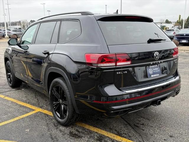 2023 Volkswagen Atlas 3.6L V6 SEL R-Line Black