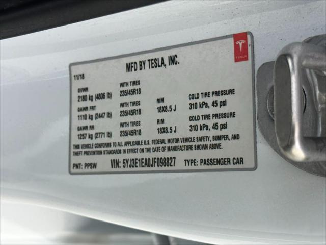 2018 Tesla Model 3 Long Range