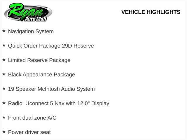 2026 Jeep Grand Wagoneer Limited Reserve 4x4