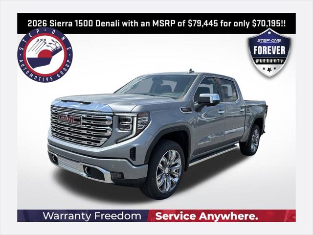 2026 GMC Sierra 1500 Crew Cab, Short Bed, Denali, 4WD for sale in Pensacola, FL