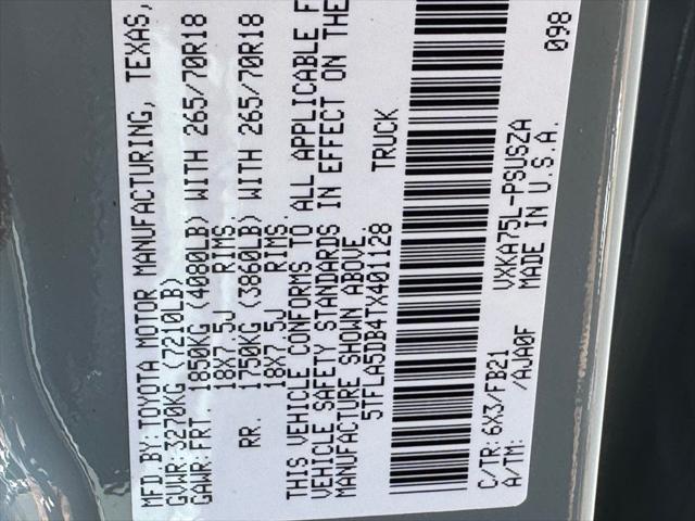 2026 Toyota Tundra SR5 CrewMax 5.5' Bed