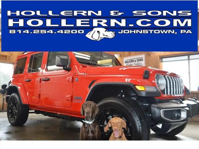 2025 Jeep Wrangler 4xe Sahara 4xe for sale in Johnstown, PA