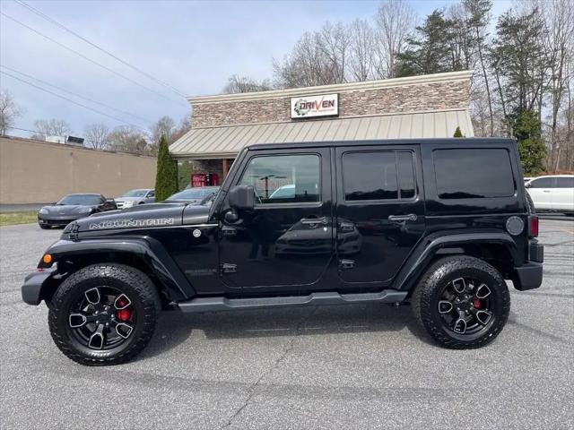 2017 Jeep Wrangler Unlimited Smoky Mountain 4x4 for sale in Lenoir, NC