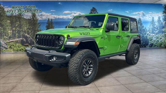 2026 Jeep Wrangler WRANGLER 4-DOOR WILLYS 2026 Jeep Wrangler WRANGLER 4-DOOR WILLYS