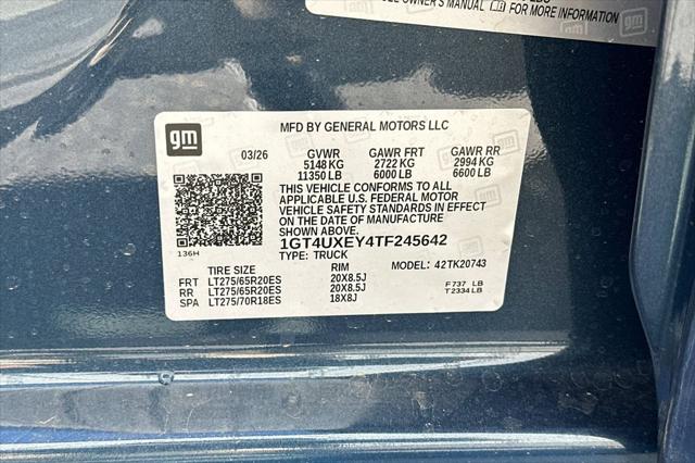 2026 GMC Sierra 2500HD Crew Cab, Standard Bed, Denali Ultimate, 4WD