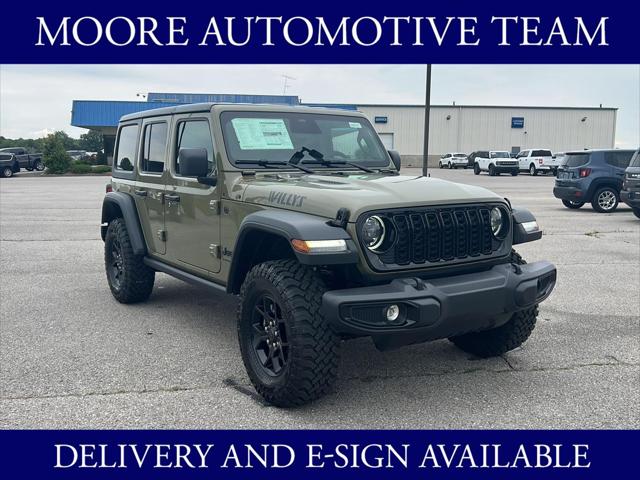 2026 Jeep Wrangler WRANGLER 4-DOOR WILLYS 2026 Jeep Wrangler WRANGLER 4-DOOR WILLYS