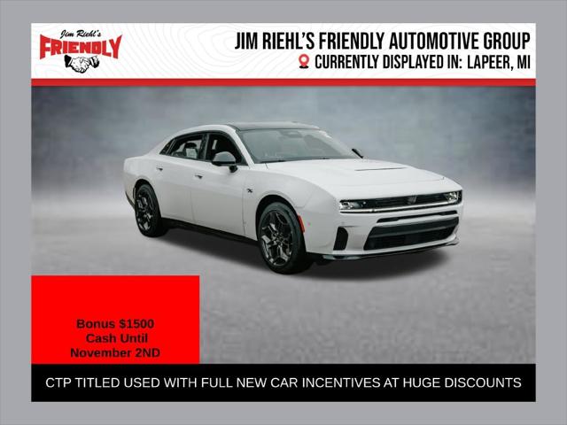 2026 Dodge Charger R/T Plus 4-Door AWD for sale in Lapeer, MI