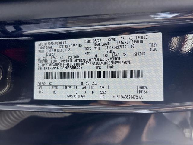 Used 2022 Ford F-150 Raptor For Sale in Olive Branch, MS