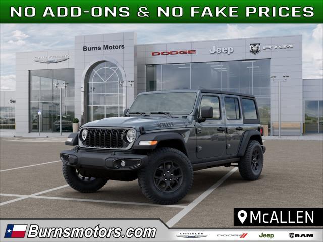 2026 Jeep Wrangler WRANGLER 4-DOOR WILLYS 2026 Jeep Wrangler WRANGLER 4-DOOR WILLYS