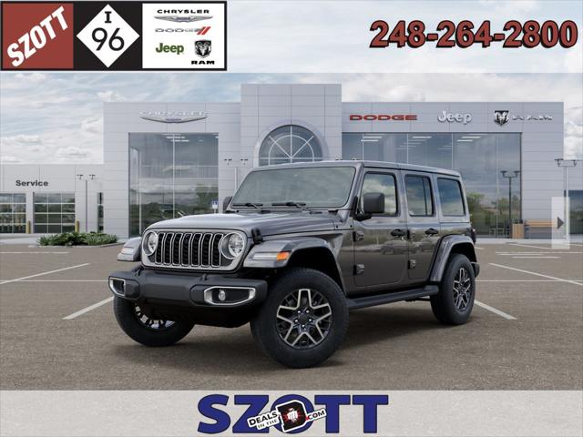 2026 Jeep Wrangler 4-Door Sahara 4x4 for sale in New Hudson, MI