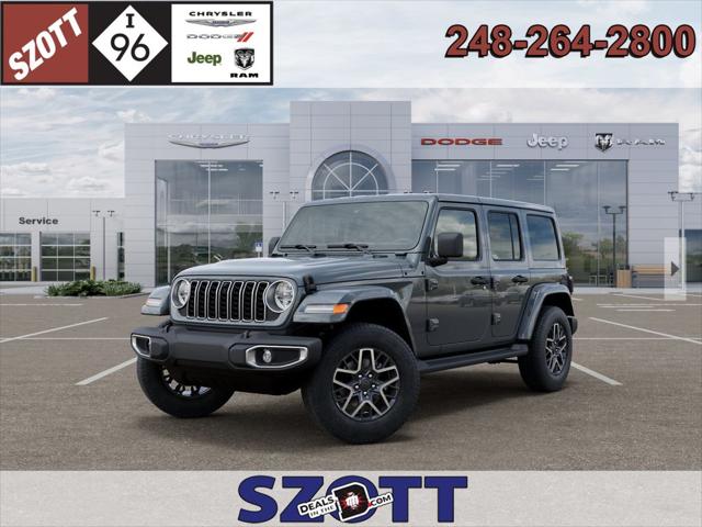 2026 Jeep Wrangler 4-Door Sahara 4x4 for sale in New Hudson, MI