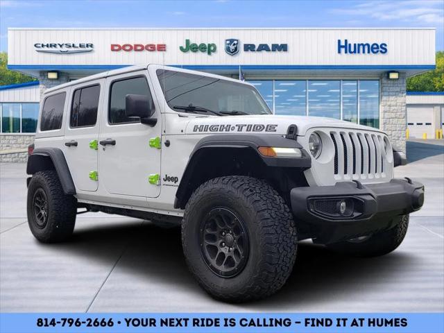 2023 Jeep Wrangler 4-Door High Tide 4x4 for sale in Waterford, PA