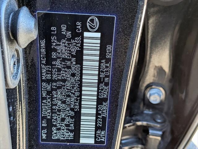 2023 Lexus ES 350 ES 350