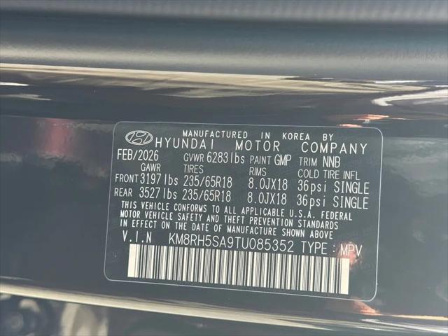 2026 Hyundai Palisade Hybrid Blue SEL Premium 8P