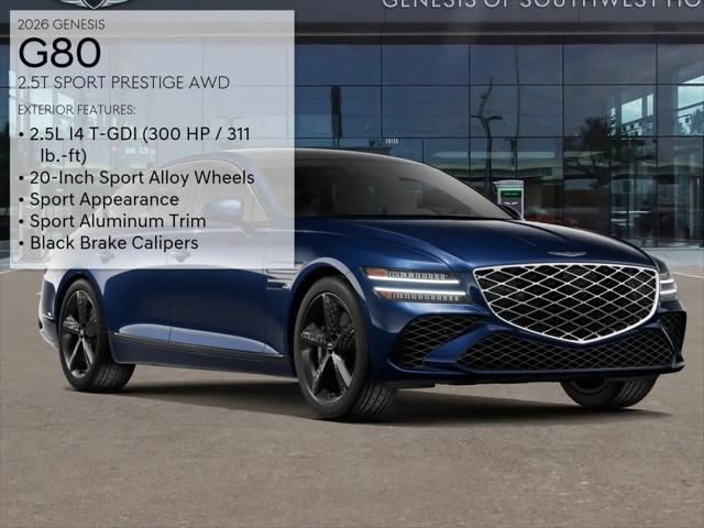 2026 Genesis G80 2.5T Sport Prestige AWD