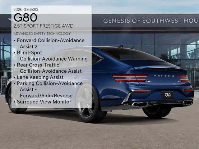 2026 Genesis G80 2.5T Sport Prestige AWD