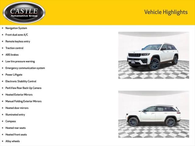 2026 Jeep Grand Cherokee 85th Anniversary Edition