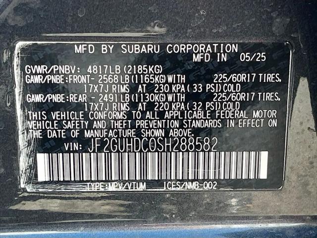 2025 Subaru Crosstrek Premium