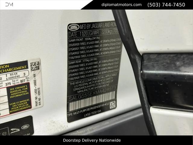 2021 Land Rover Range Rover P525 Westminster