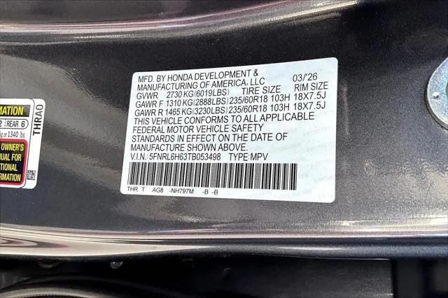 2026 Honda Odyssey EX-L