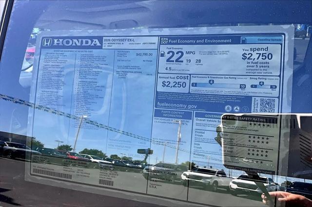 2026 Honda Odyssey EX-L