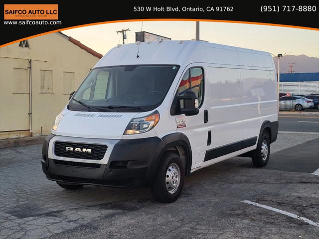 2021 Ram ProMaster Cargo Van High Roof 159" WB for sale in Ontario, CA