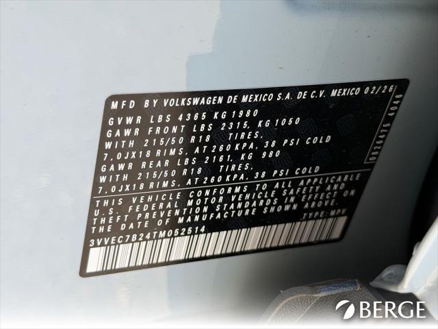 2026 Volkswagen Taos SE