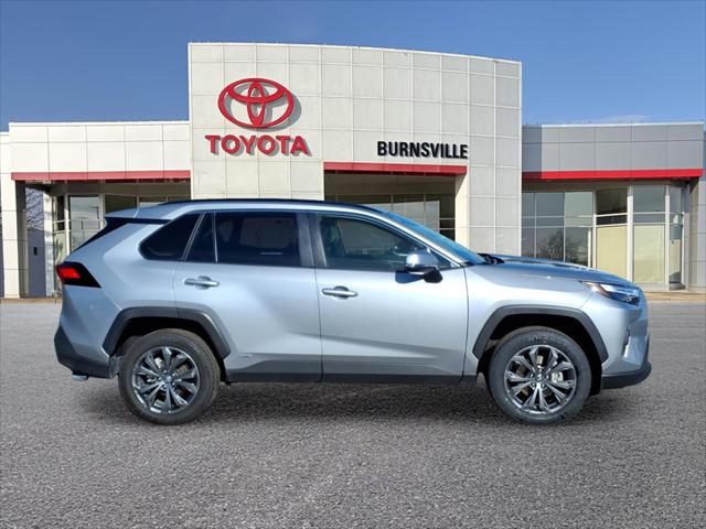 Used 2025 Toyota RAV4 XLE Premium with VIN JTMB6RFV8SJ086945 for sale in Burnsville, Minnesota