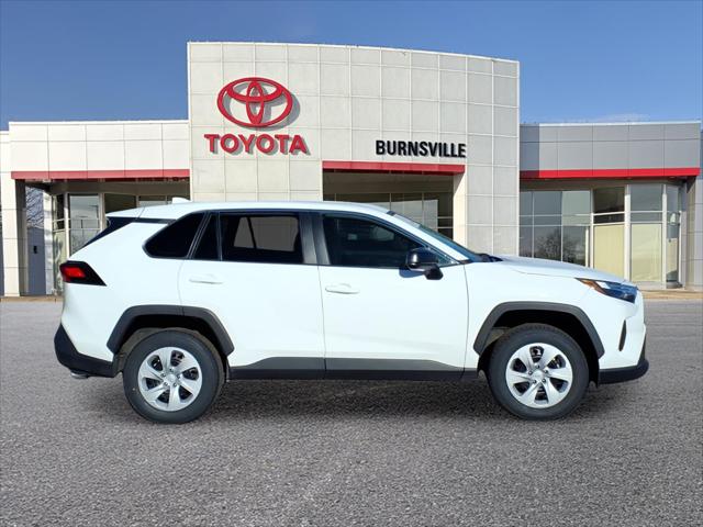 Used 2024 Toyota RAV4 LE with VIN 2T3F1RFV8RC396428 for sale in Burnsville, Minnesota