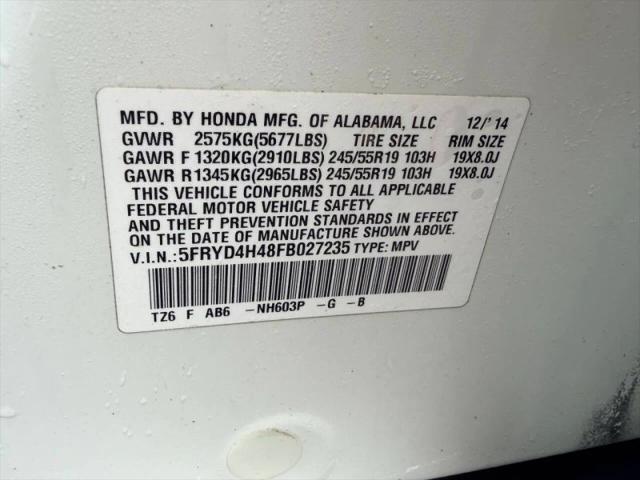 2015 Acura MDX Technology Package