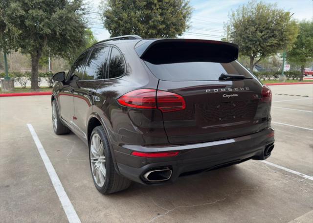 2018 Porsche Cayenne Platinum Edition