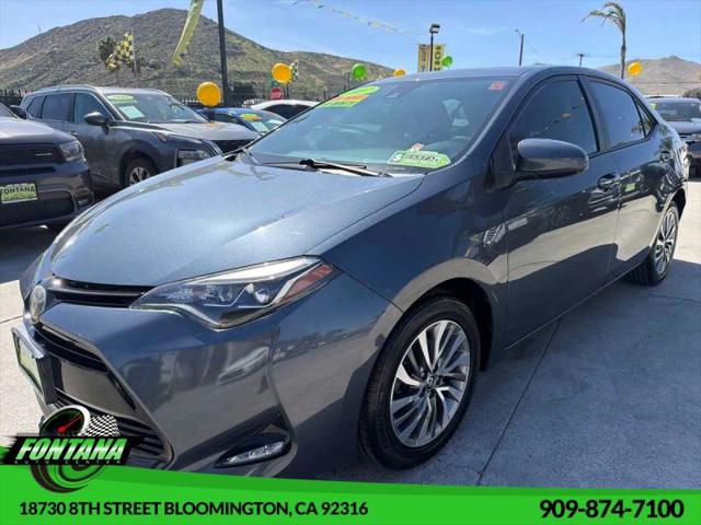 2017 Toyota Corolla XLE for sale in Bloomington, CA