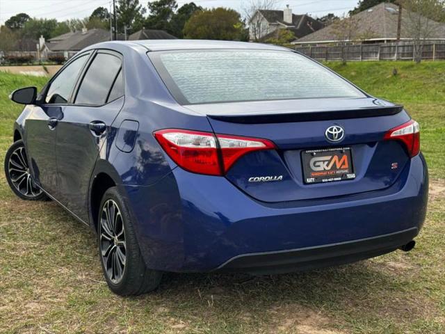 2016 Toyota Corolla S