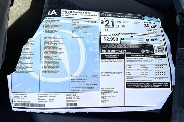 2026 Acura MDX A-SPEC