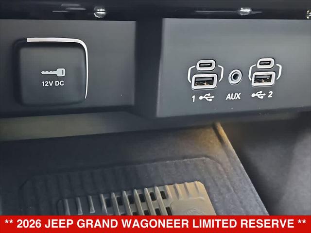 2026 Jeep Grand Wagoneer Limited Reserve 4x4