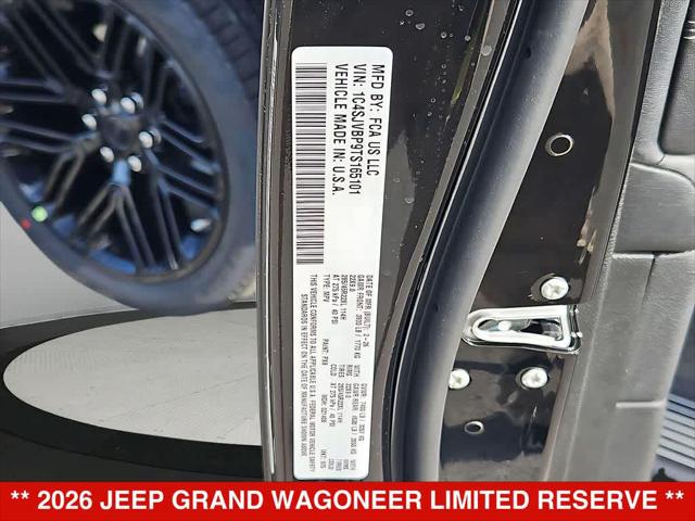 2026 Jeep Grand Wagoneer Limited Reserve 4x4