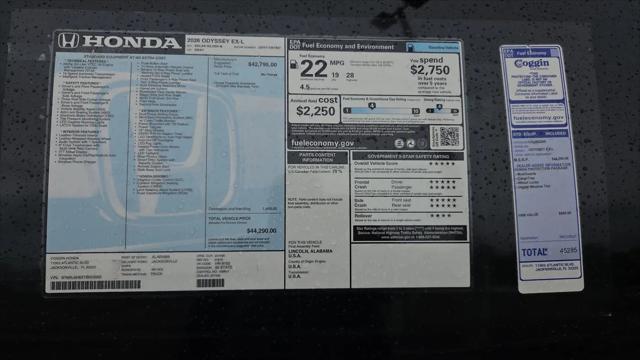 2026 Honda Odyssey EX-L