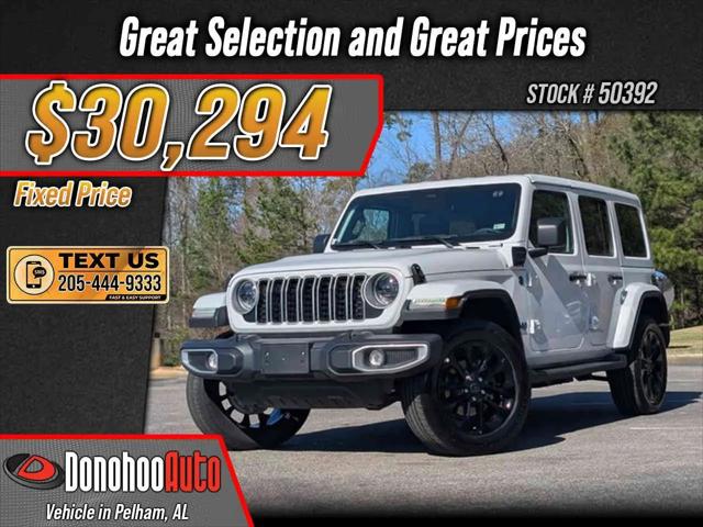 2025 Jeep Wrangler 4xe Sahara 4xe for sale in Pelham, AL