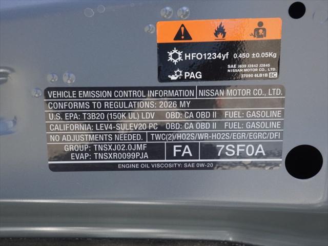 2026 Nissan Sentra SV
